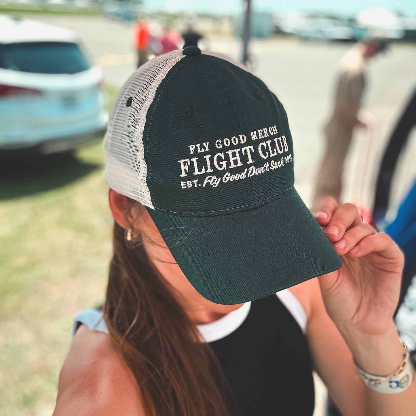 FLIGHT CLUB HAT // Dark Forest Green