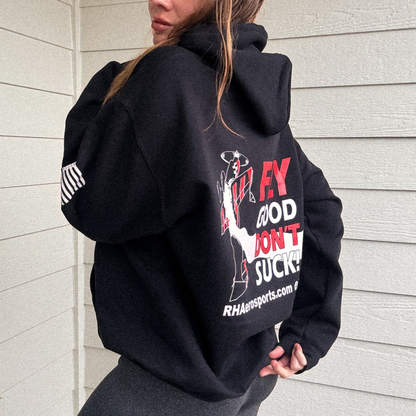 RH AEROSPORTS FLY GOOD DON'T SUCK HOODIE