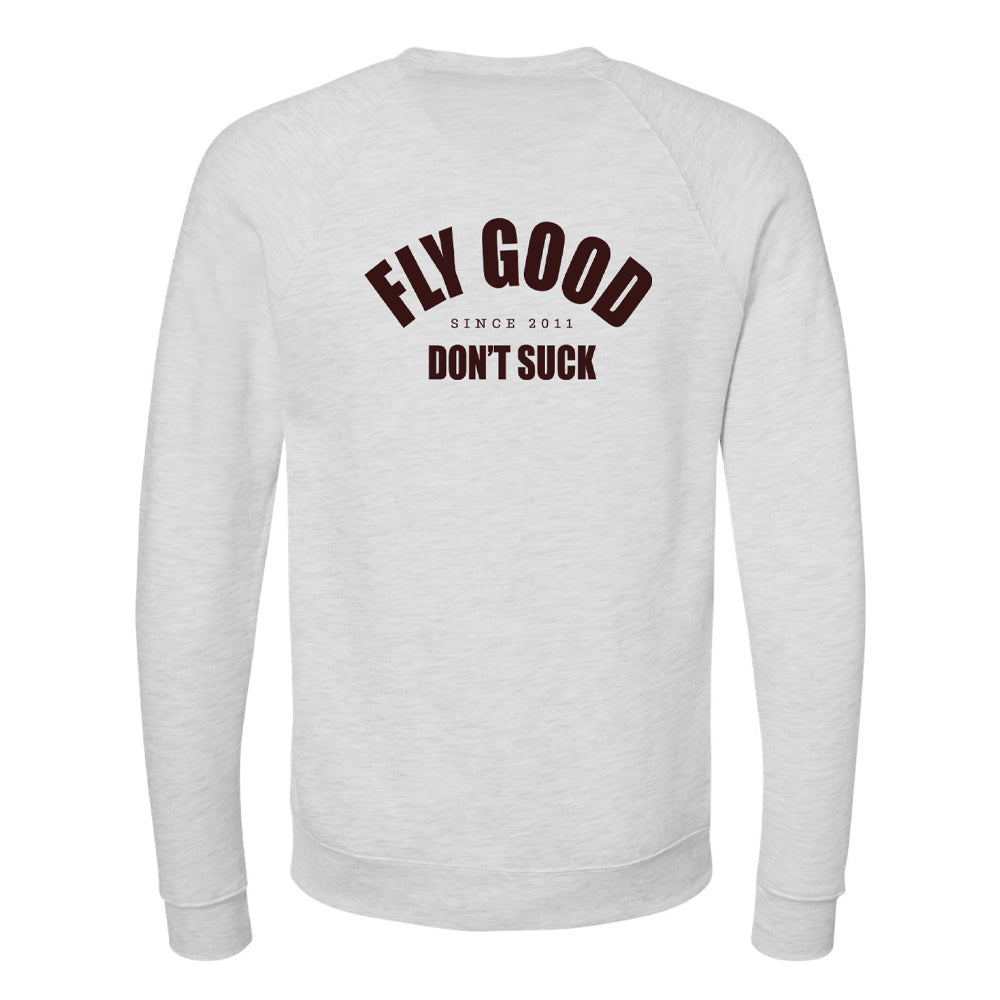 FLY GOOD 2011 CREWNECK -  Light Heather