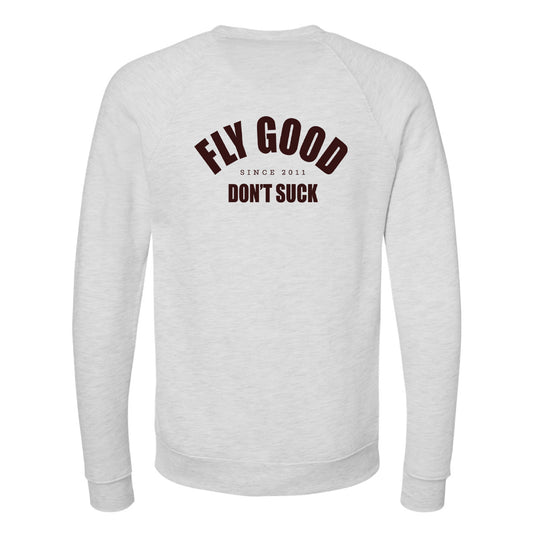 FLY GOOD 2011 CREWNECK // Light Heather