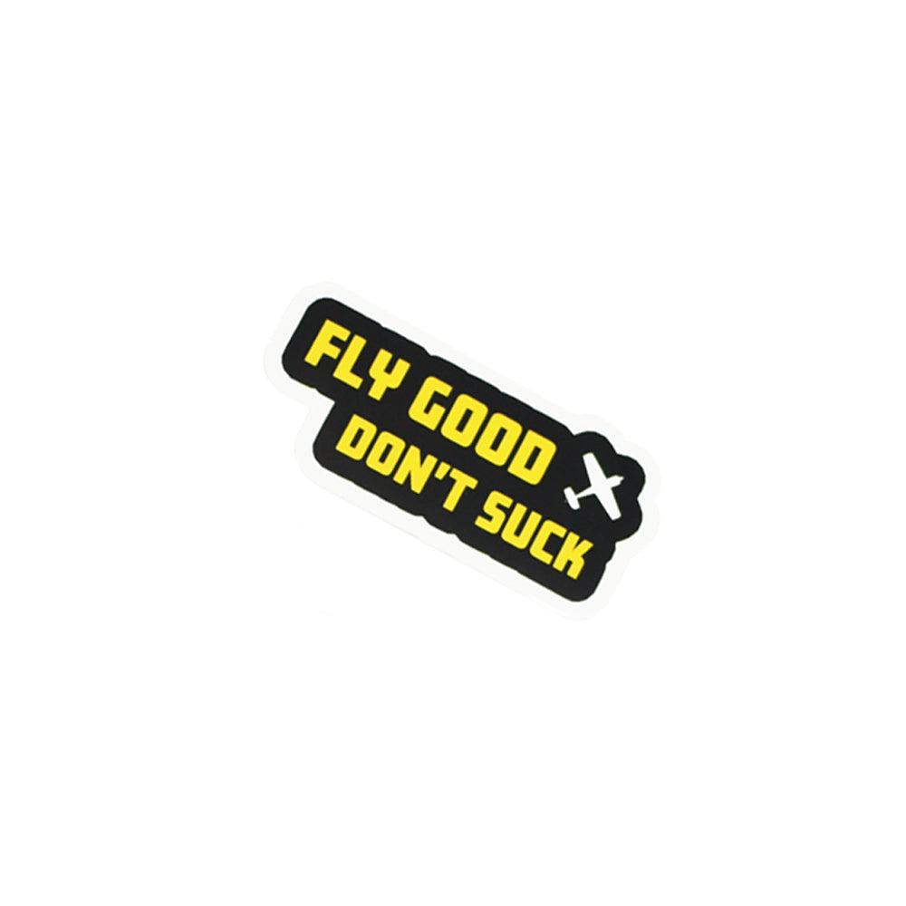 YELLOW FLY GOOD STICKER