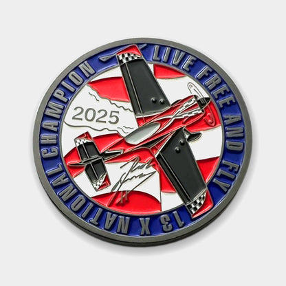 2025 ROB HOLLAND AEROSPORTS CHALLENGE COIN