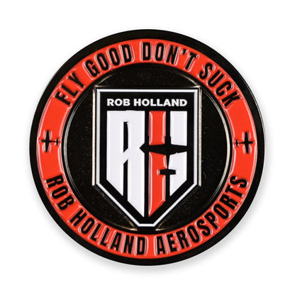 ROB HOLLAND AEROSPORTS CHALLENGE COIN