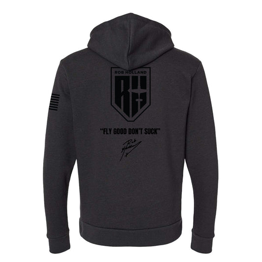 RH AEROSPORTS AUTOGRAPH HOODIE - Graphite