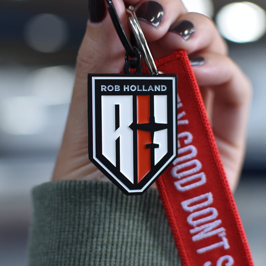 RH AEROSPORTS METAL LOGO KEYCHAIN